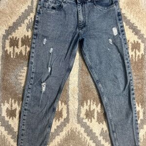 MONCLER Distressed Jeans Womens EU Size 42 (US 32/28)